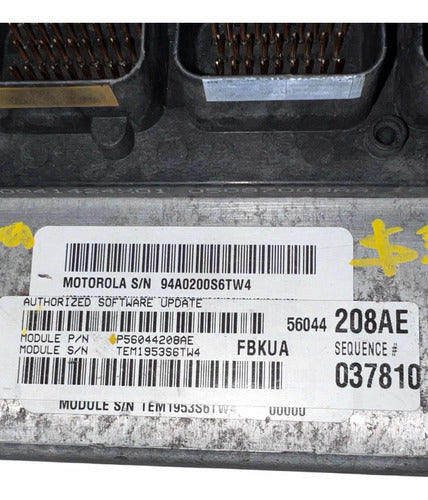 Computadora Jeep Liberty 3.7l 2004 P56044208ae