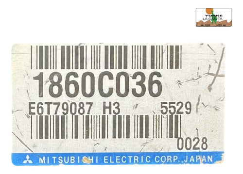 Pcm Computadora Mitsubishi Lancer 2.0l 2013-2015 1860c036 P2