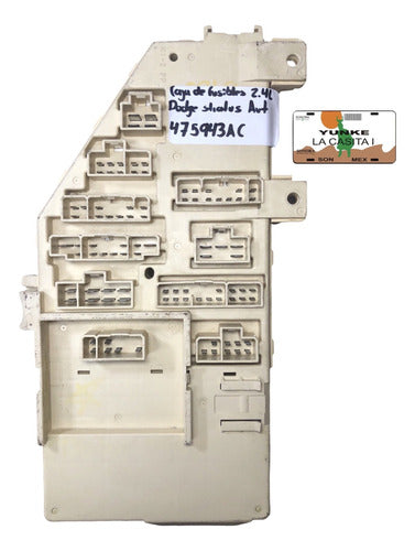 Caja De Fusibles Dodge Stratus 01-06 2.4l Aut 4759434ac