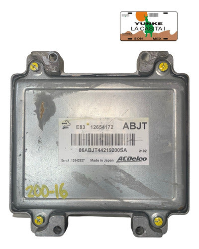 Computadora Chevrolet Spark 1.2l 2013 12654172 (abjt)