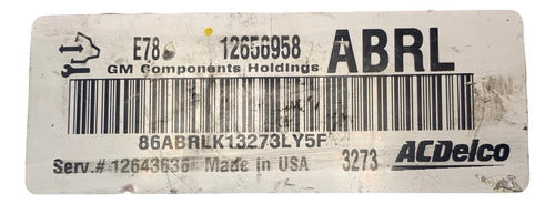 Computadora Chevrolet Sonic 1.8l 2014 12656958 (abrl)