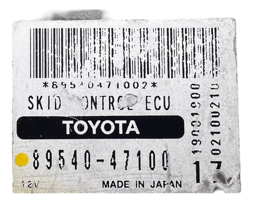 Modulo Abs Toyota Prius 1.5l 05-09 89540-47100