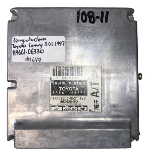 Computadora Toyota Camry 3.0l 1997 89661-06330