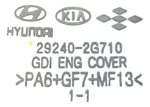 Cubierta De Motor Hyundai Sonata 2011-2015 29240-2g710