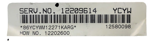 Computadora Chevrolet Malibu 3.4l A/t 00-03 12209614 (ycyw)