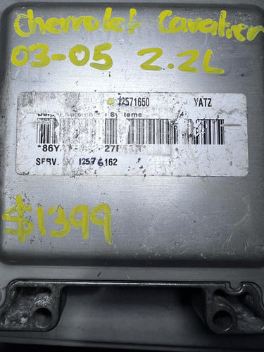 Computadora Chevrolet Cavalier 2.2l 03-05 12576162 (yatz)