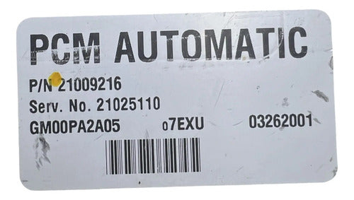 Pcm Computadora Saturn S Series 1.9l 00-02 21009216