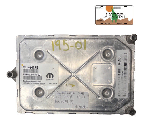 Computadora Jeep Patriot 2.4l 15-17 P05150941ab