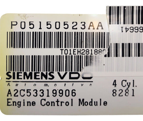 Computadora Dodge Caliber 07-10 P05150523aa