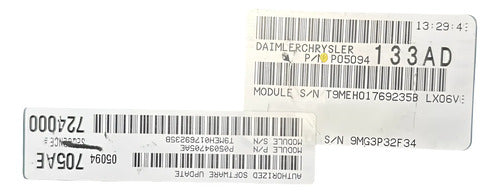 Computadora Chrysler 300 2.7l 2006 P05094133ad