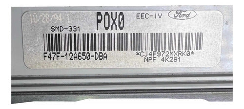 Pcm Computadora Ford Explorer 4.0l A/t 1994 F47f-12a650-dba