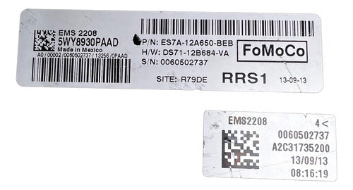 Computadora Ford Fusion 2.0l 14-15 Es7a-12a650-beb