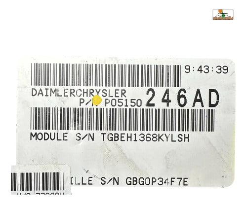 Computadora Chrysler 300 2.7l 2008 P05150246ad