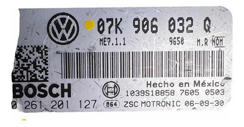 Computadora Vw Jetta 2.5l 06-07 07k 906 032 Q