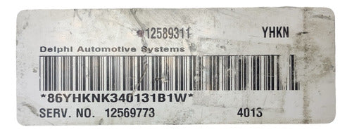 Computadora Chevrolet Colorado 05-06 12589311 (yhkn)