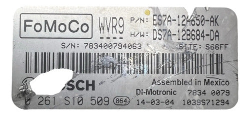 Computadora Ford Fusión 1.5l A/t 2014 Es7a-12a650-ak