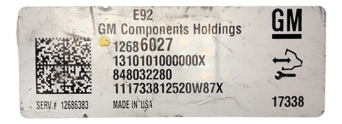Computadora Chevrolet Silverado 16-18 12686027