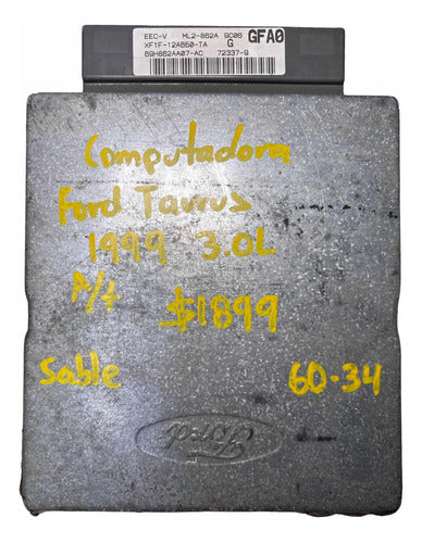 Computadora Ford Taurus 3.0l A/t 1999         Xf1f-12a650-ta