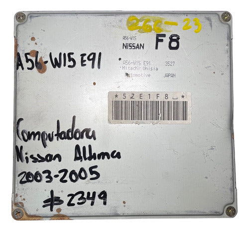 Computadora Nissan Altima 03-05 A56-w15 E91 (f8)
