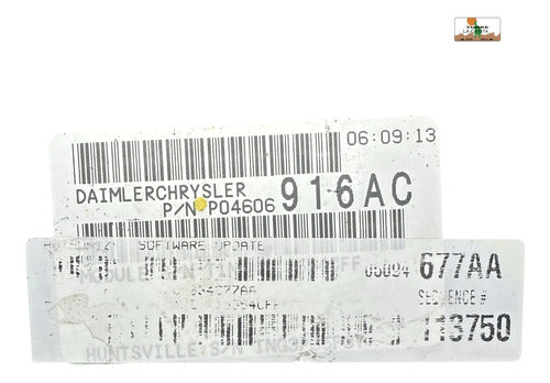 Computadora Dodge Stratus 2.7l 2005 P04606916ac