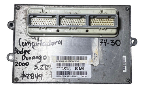 Computadora Dodge Durango 5.2l 2000 P56028901ag