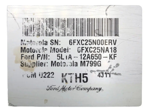 Pcm Computadora Ford Expedition 5.4 A/t 2008 5l1a-12a650-kf