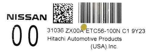 Modulo Tcm Nissan Altima 2.5l 2010 Etc56-100n C1 (00)