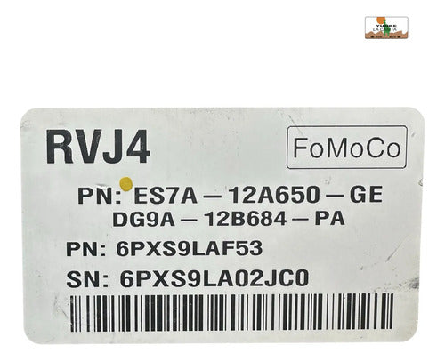 Computadora Ford Fusion 2.5l 14-16 Es7a-12a650-ge
