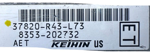 Computadora Honda Accord 2.4l 11-12 37820-r43-l73 (et)