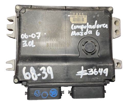 Computadora Mazda 6 3.0l 06-07 Ajf2 18 881e