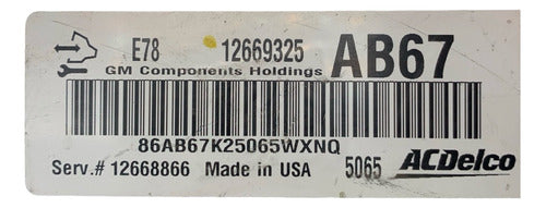 Computadora Buick Encore 1.4l 2015 12669325 (ab67)