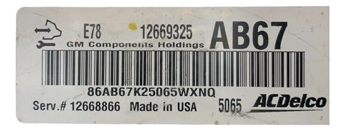 Computadora Buick Encore 1.4l 2015 12669325 (ab67)