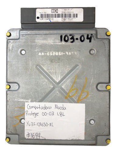Computadora Mazda Protege 1.8l 00-03 Yu3f-12a650-xc