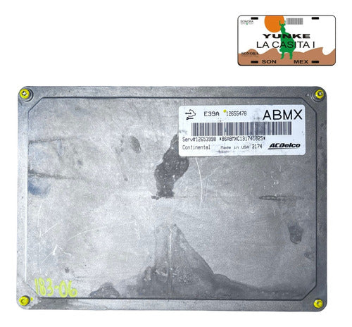 Computadora Chevrolet Malibu 2.5l 2013 12655478 (abmx)