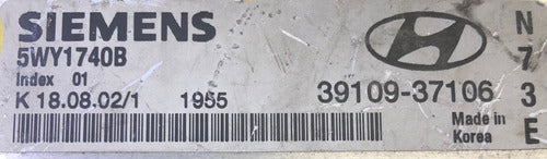 Computadora Kia Óptima 2003-2004 2.7l 39109-37106