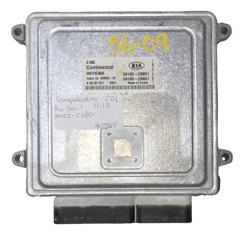 Computadora Kia Soul 2.0l 11-13 39102-23801