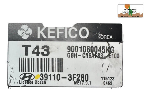 Pcm Computadora Hyundai Genesis 4.6l A/t 12-14 39110-3f280