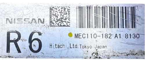 Computadora Nissan Altima 2.5l 2008 Mec110-182 A1 (r6)