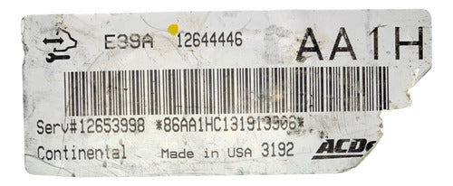 Computadora Chevrolet Camaro 3.6l 2014 12644446 (aa1h)