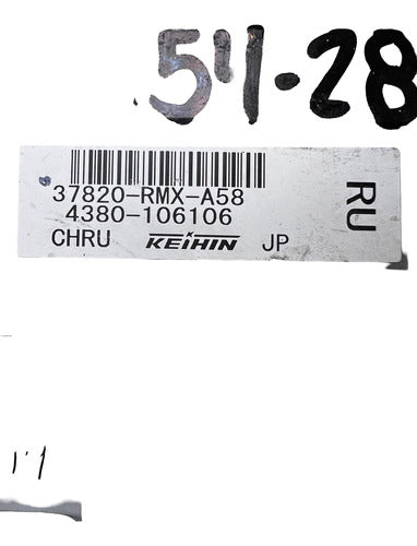 Computadora Honda Civic 1.3l 2006 37820-rmx-a58 (ru)