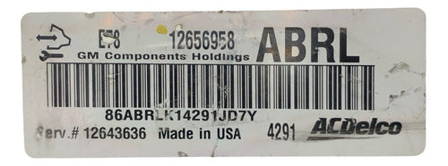 Computadora Chevrolet Sonic 1.4l 2015 12656958 (abrl)