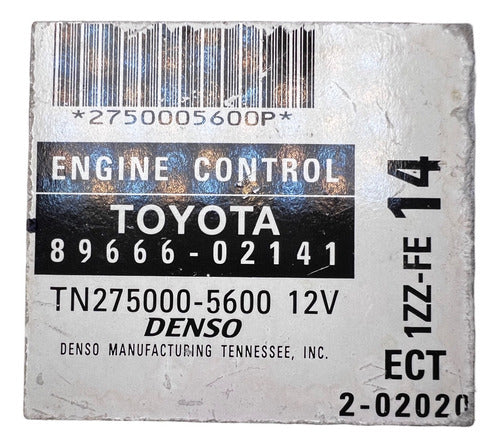 Computadora Toyota Corolla 1.8l 03-04 89666-02141