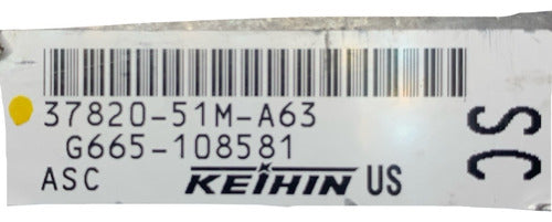 Computadora Honda Hr-v 1.8l 2016 37820-51m-a63 (sc)