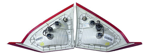 Calavera Par Ford Fiesta 14-19 D2bb-13a603-ac Ambos Lados Rojo