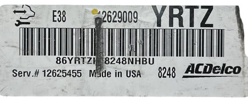 Computadora Pontiac G6 3.5l 2009 12629009 (yrtz)