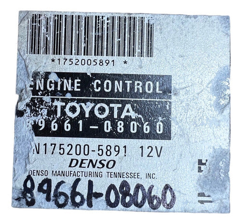 Computadora Toyota Sienna 3.0l 00-01 89661-08060