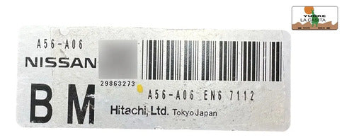 Pcm Computadora Nissan Altima 3.5l A/t 2007 A56-a06 (bm)