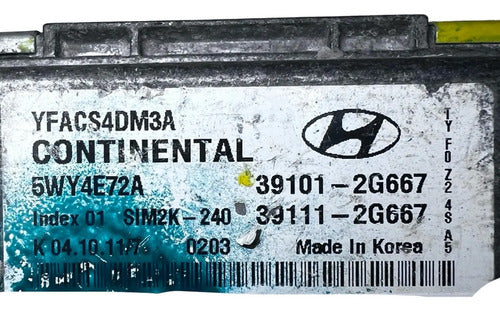 Pcm Computadora Hyundai Sonata 2.4l 2011-2014 39101-2g667 P4