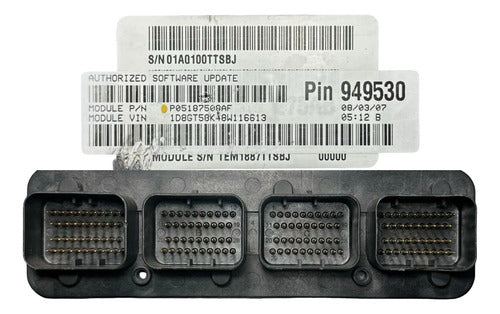 Pcm Computadora Dodge Nitro 3.7l A/t 2008 P05187508af
