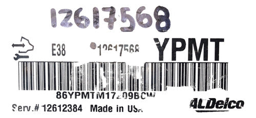 Computadora Chevrolet Silverado 3.5l 08-09 12617568 (ypmt)